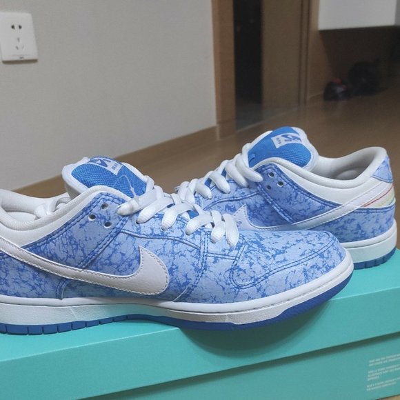 Nike Dunk SB Low Blue Marble main image 6